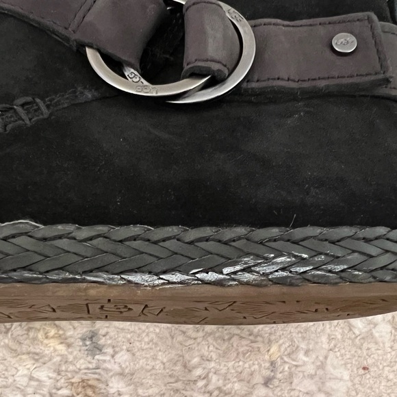 UGG Australia Sloane Ankle Booties Black Suede - Picture 7 of 9